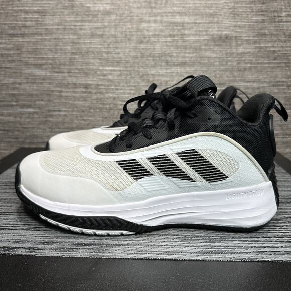 Adidas Own The Game 3.0 Shoes Cloud White Black Basketball IF4565 - Men\'s 6.5 main image 13